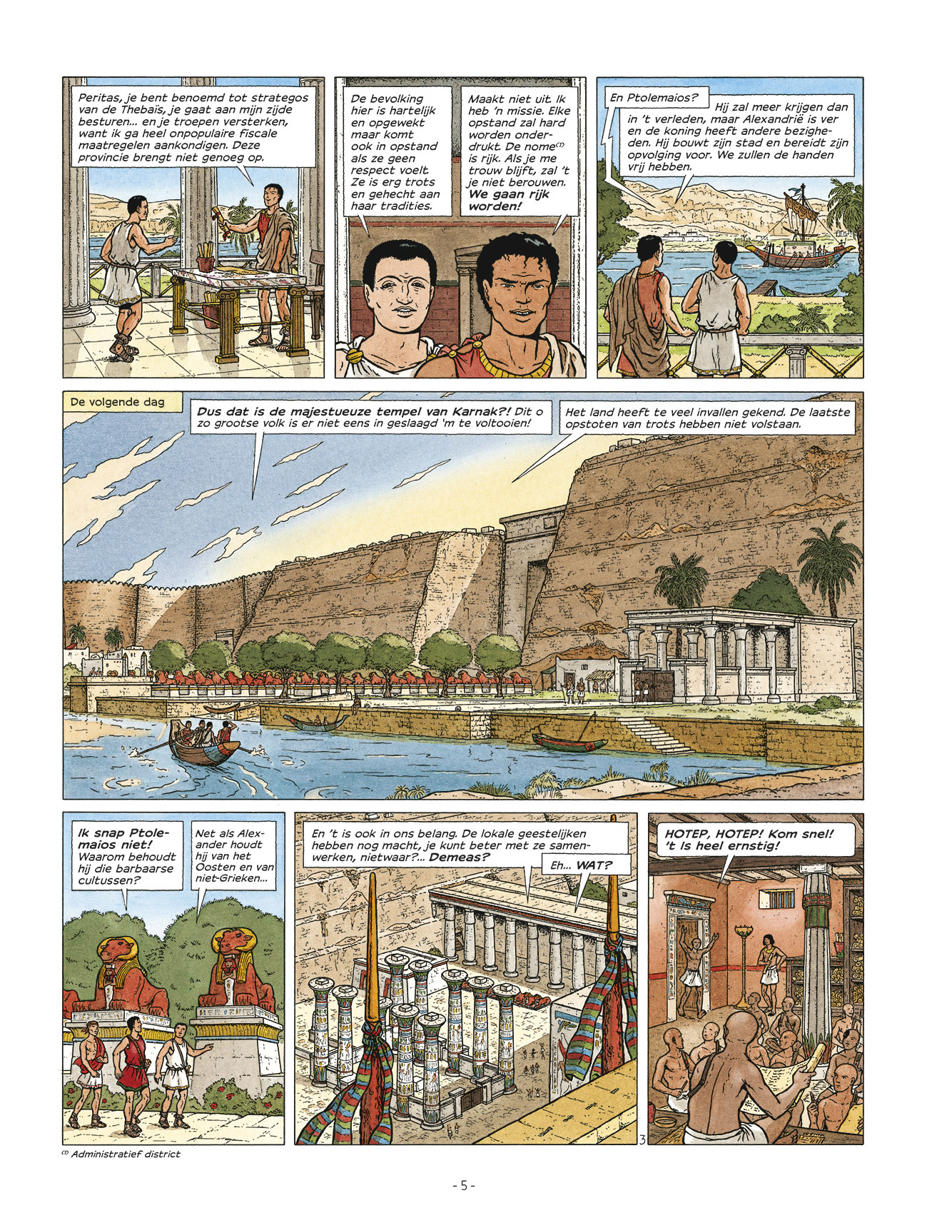 Farao's van Alexandrië 1 pagina 3