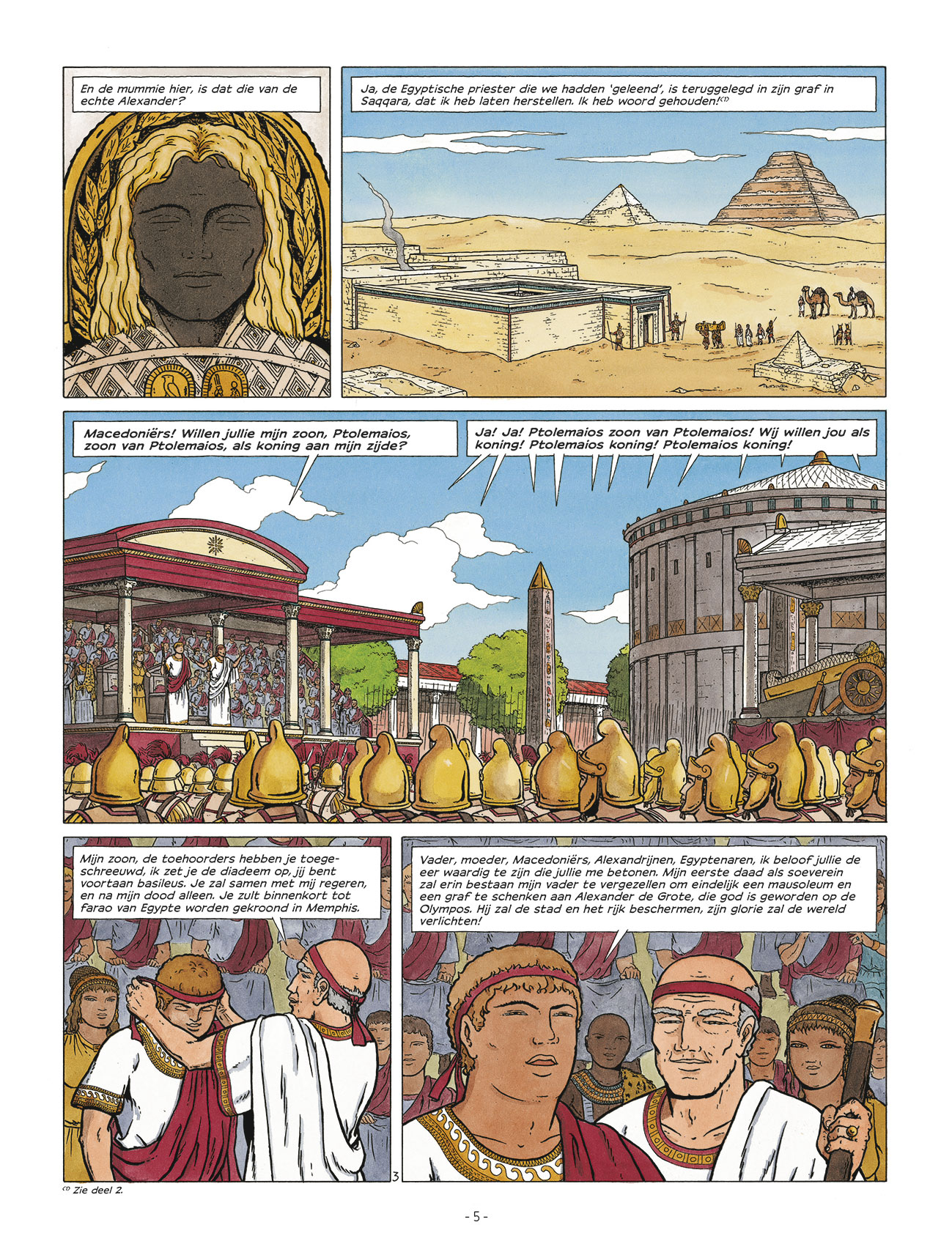 Farao's van Alexandrië 3 pagina 3