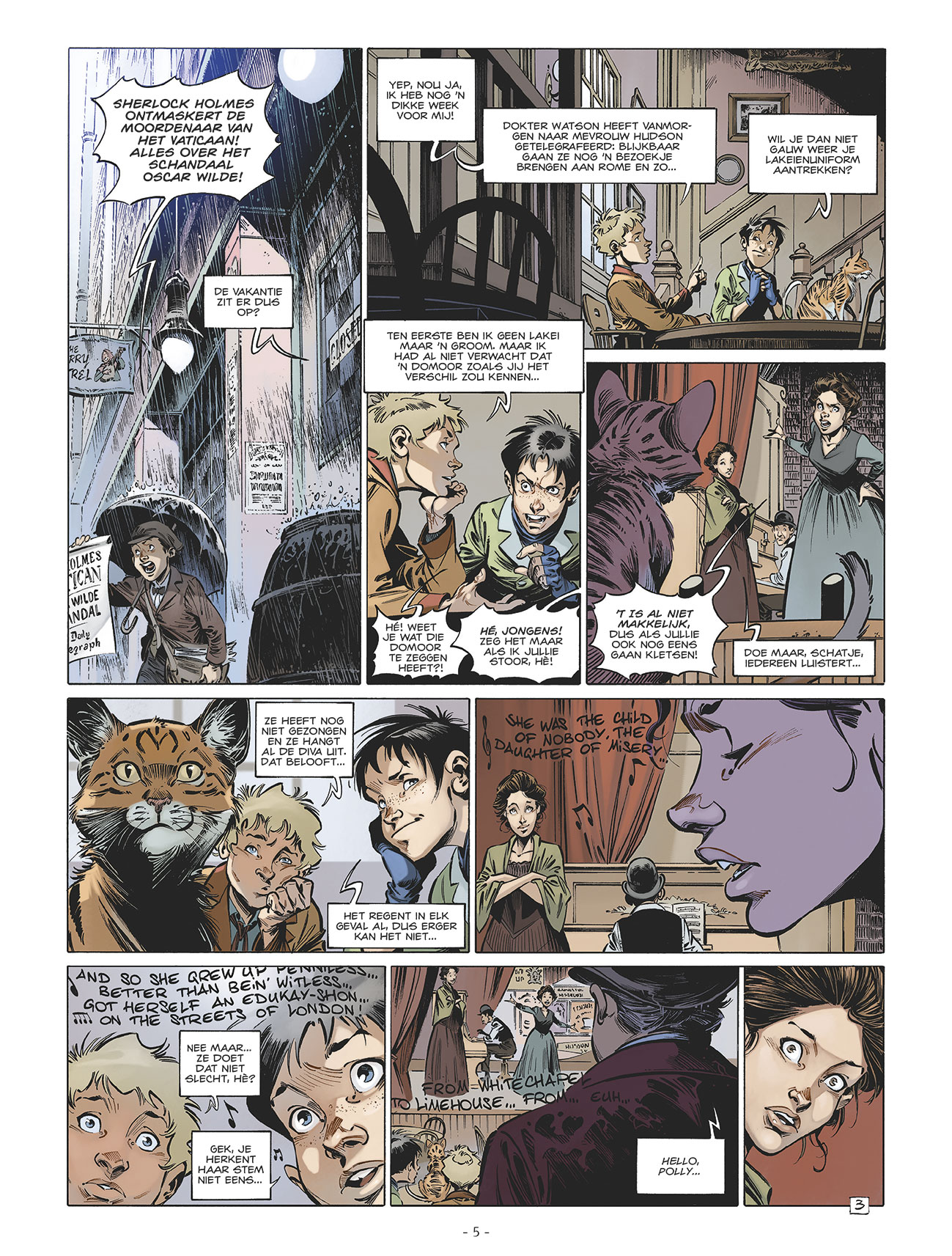 De vier van Baker Street 9 pagina 3