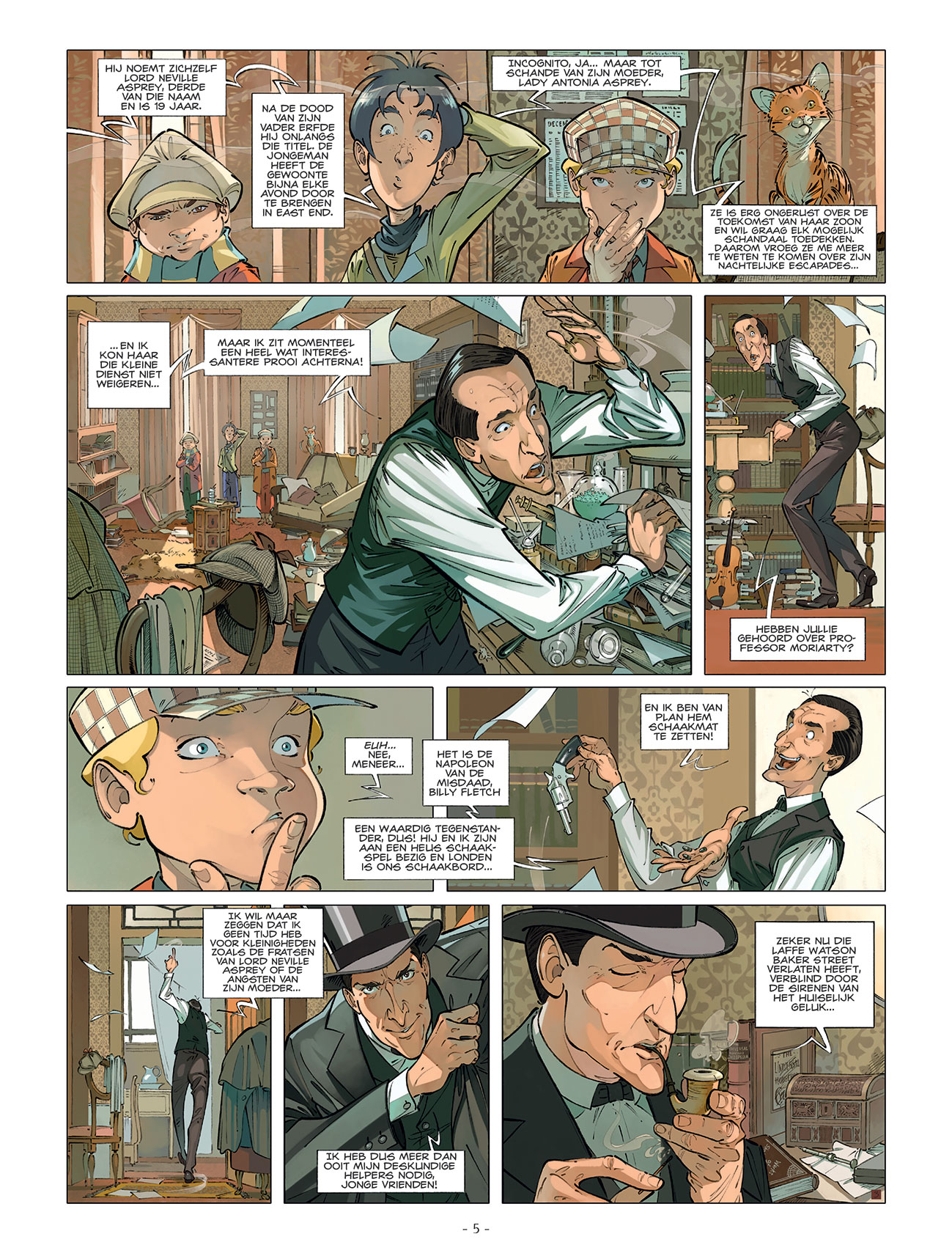 De vier van Baker Street 3 pagina 3