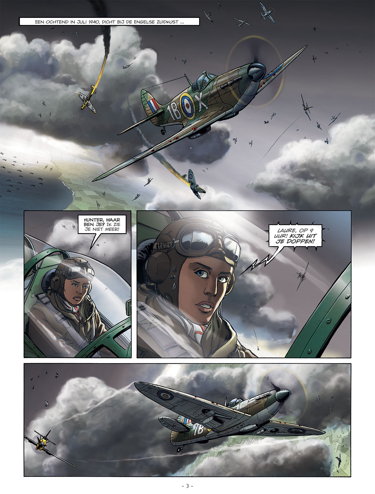 Lady Spitfire 1 pagina 1
