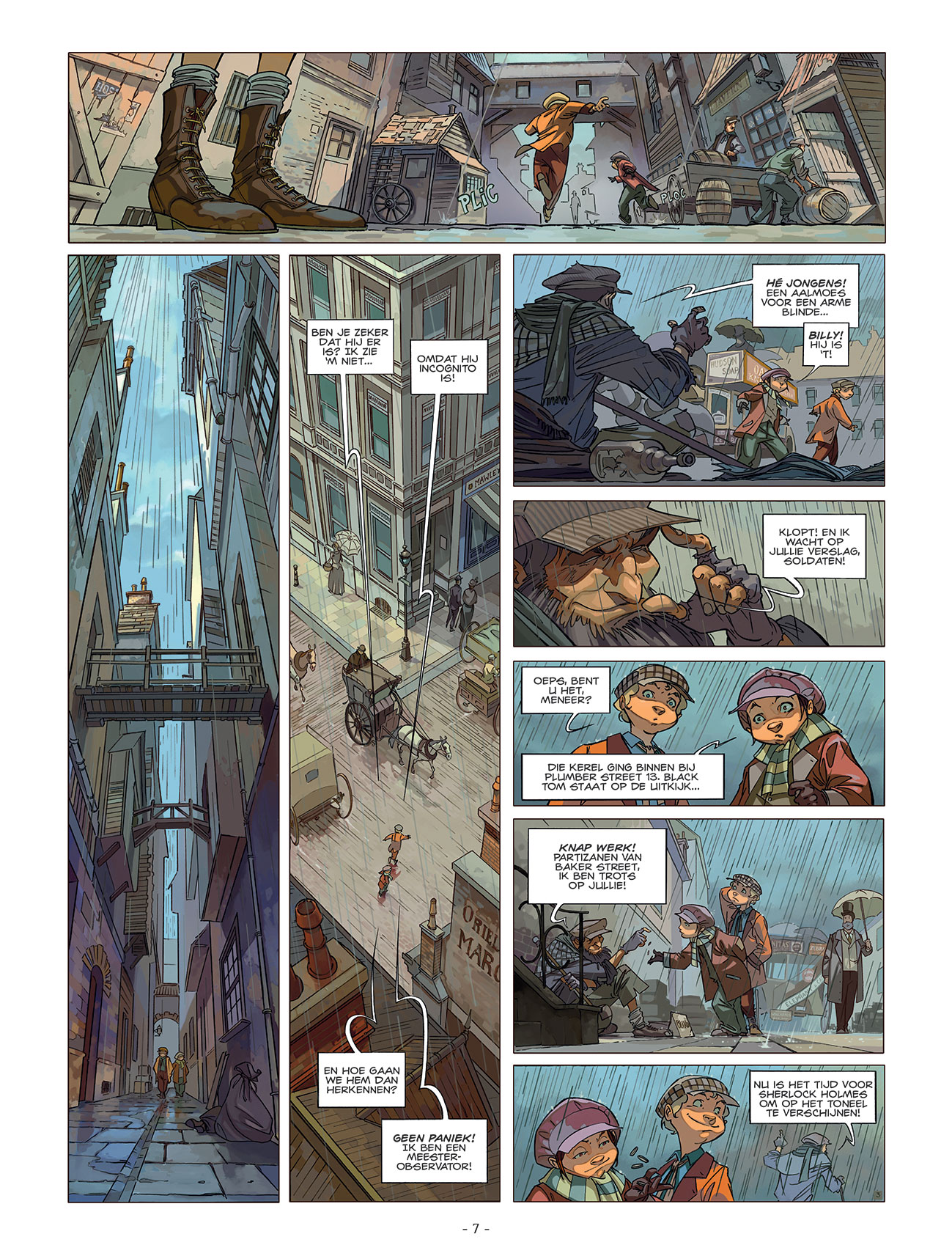 De Vier van Baker Street 1 pagina 3