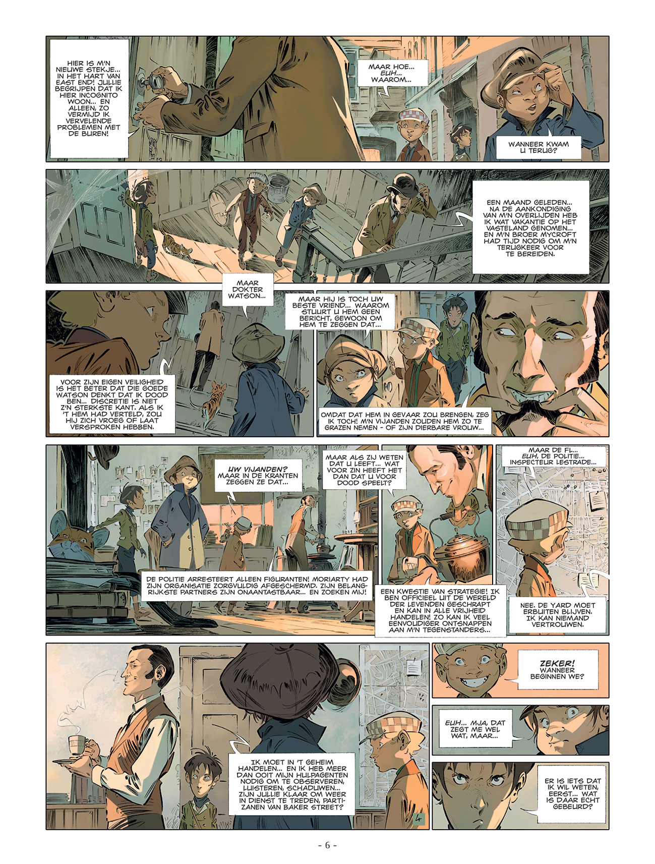 De vier van Baker Street 5 pagina 4