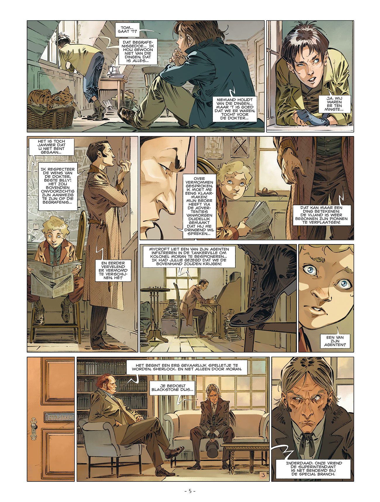 De Vier van Baker Street 6 pagina 3