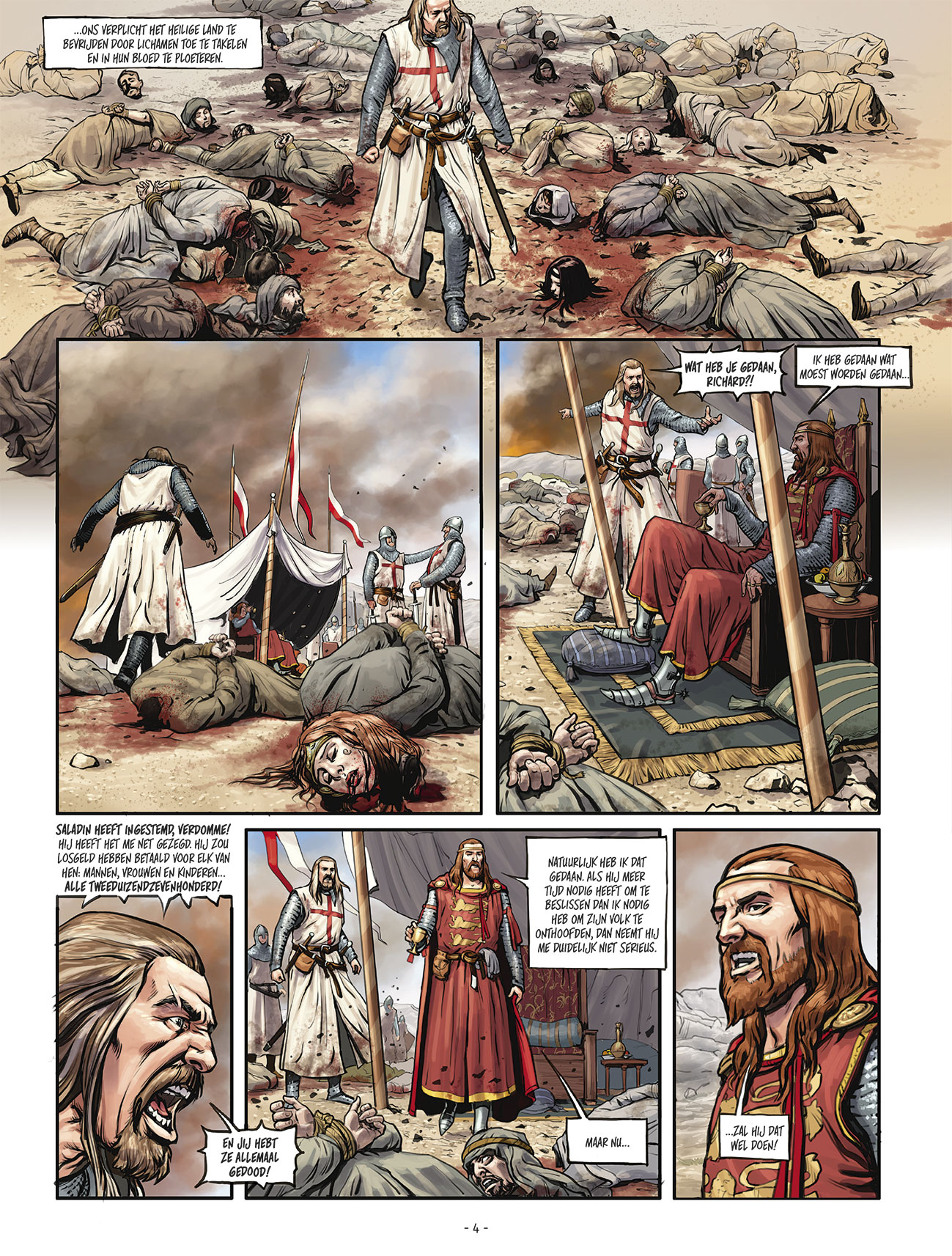 Het bloedige kruis 1 pagina 2